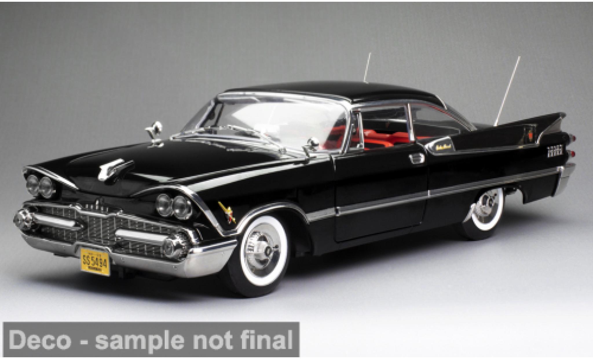 Dodge Custom Royal Lancer 1/18 Sun Star Hard Top schwarz 1959 1:18 modellini auto