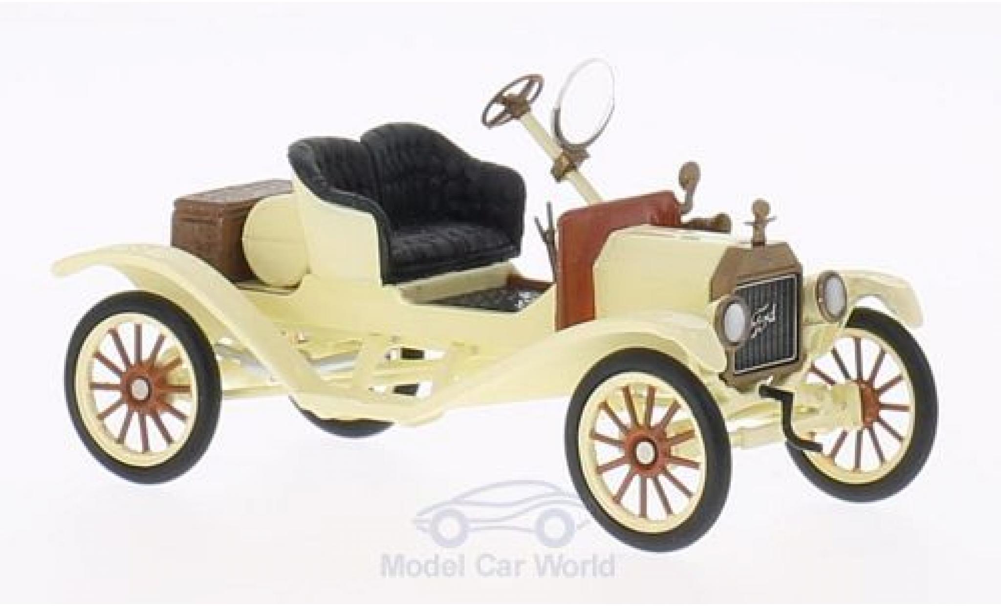 Ford Model T 1/43 Dongguan Speedster beige 1915 modellino in miniatura