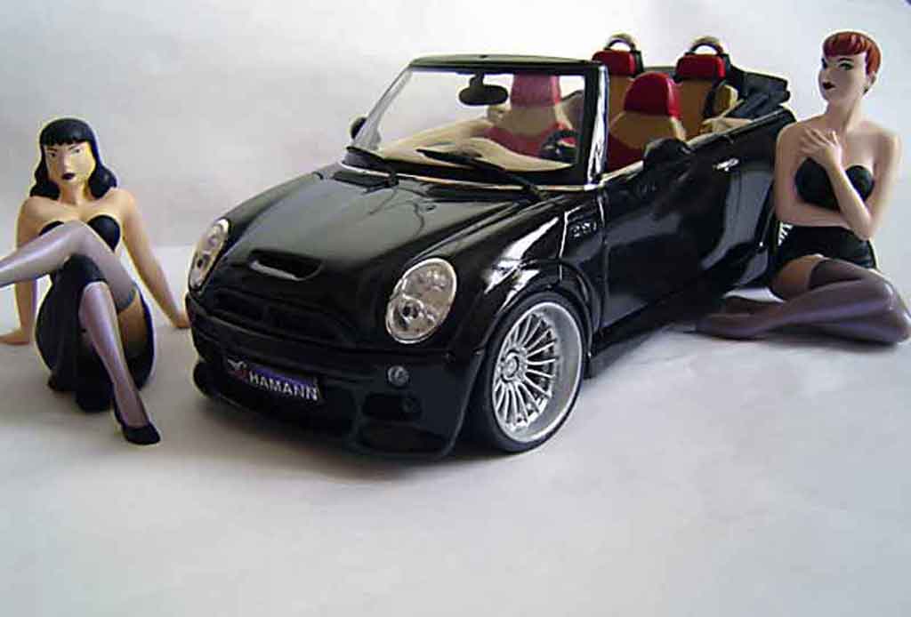 Mini Cabriolet S 1/18 Kyosho S s german look tuning modellino in miniatura
