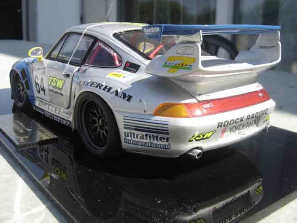 Porsche 993 GT2 1/18 Legende Miniatures GT2 evo # 65 roock racing le mans 98 modellino in miniatura