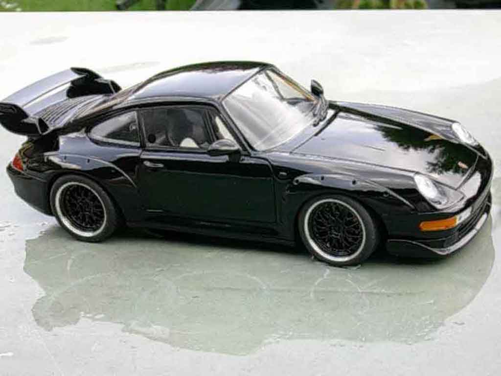 Porsche 993 GT2 1/18 Ut Models GT2 black evo tuning modellino in miniatura