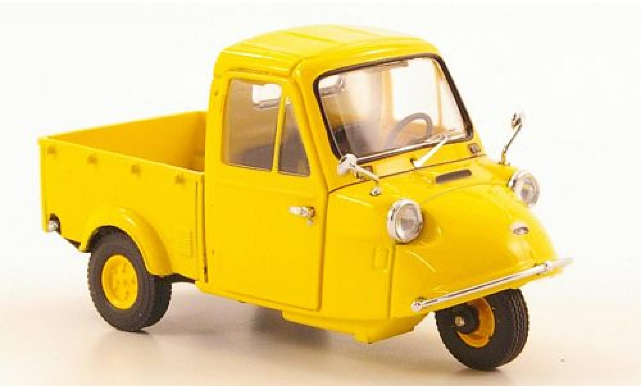 Daihatsu Tri-Mobile 1/43 Ebbro giallo 1959 modellino in miniatura