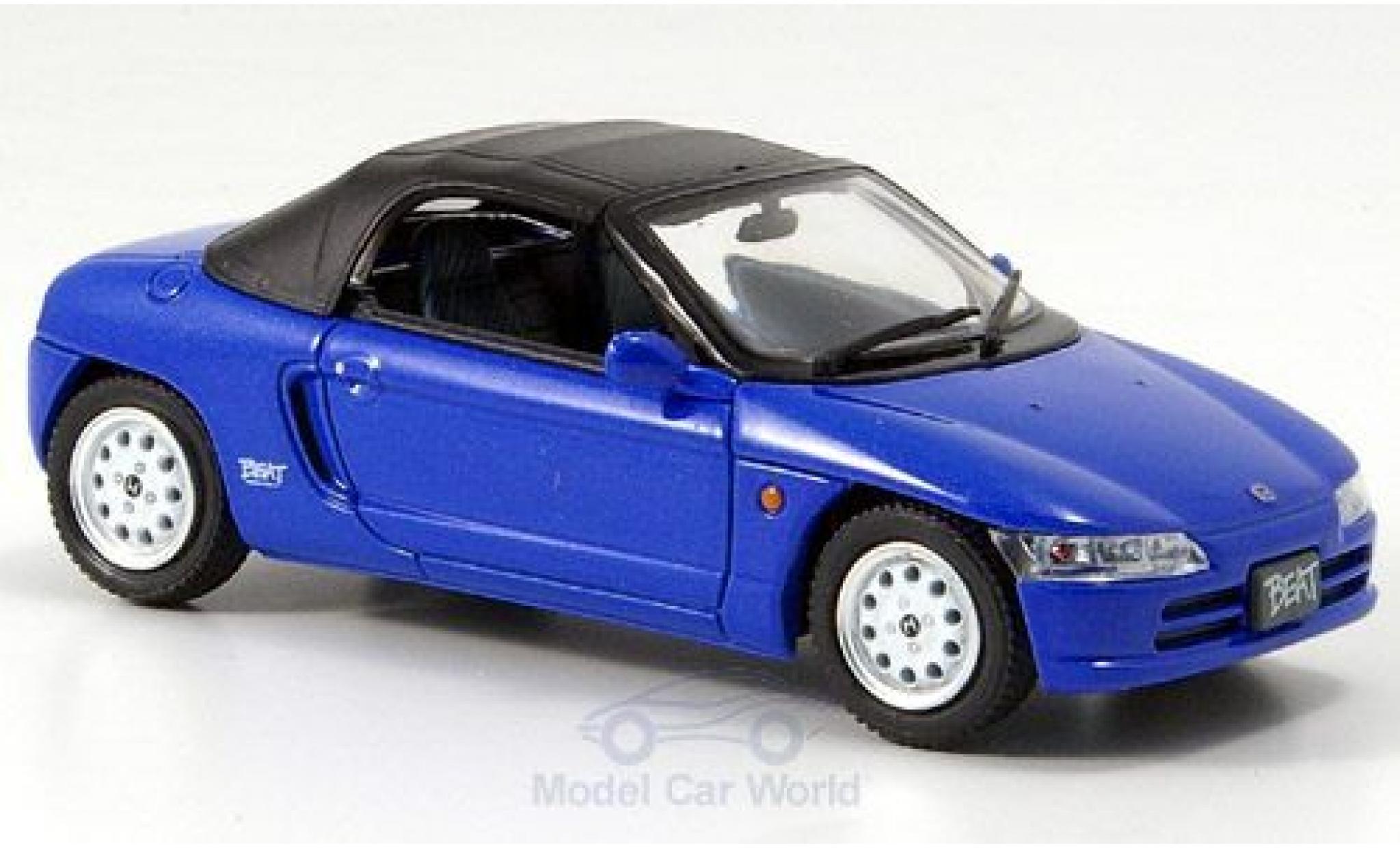 Honda Beat 1/43 Ebbro Version C blu modellino in miniatura