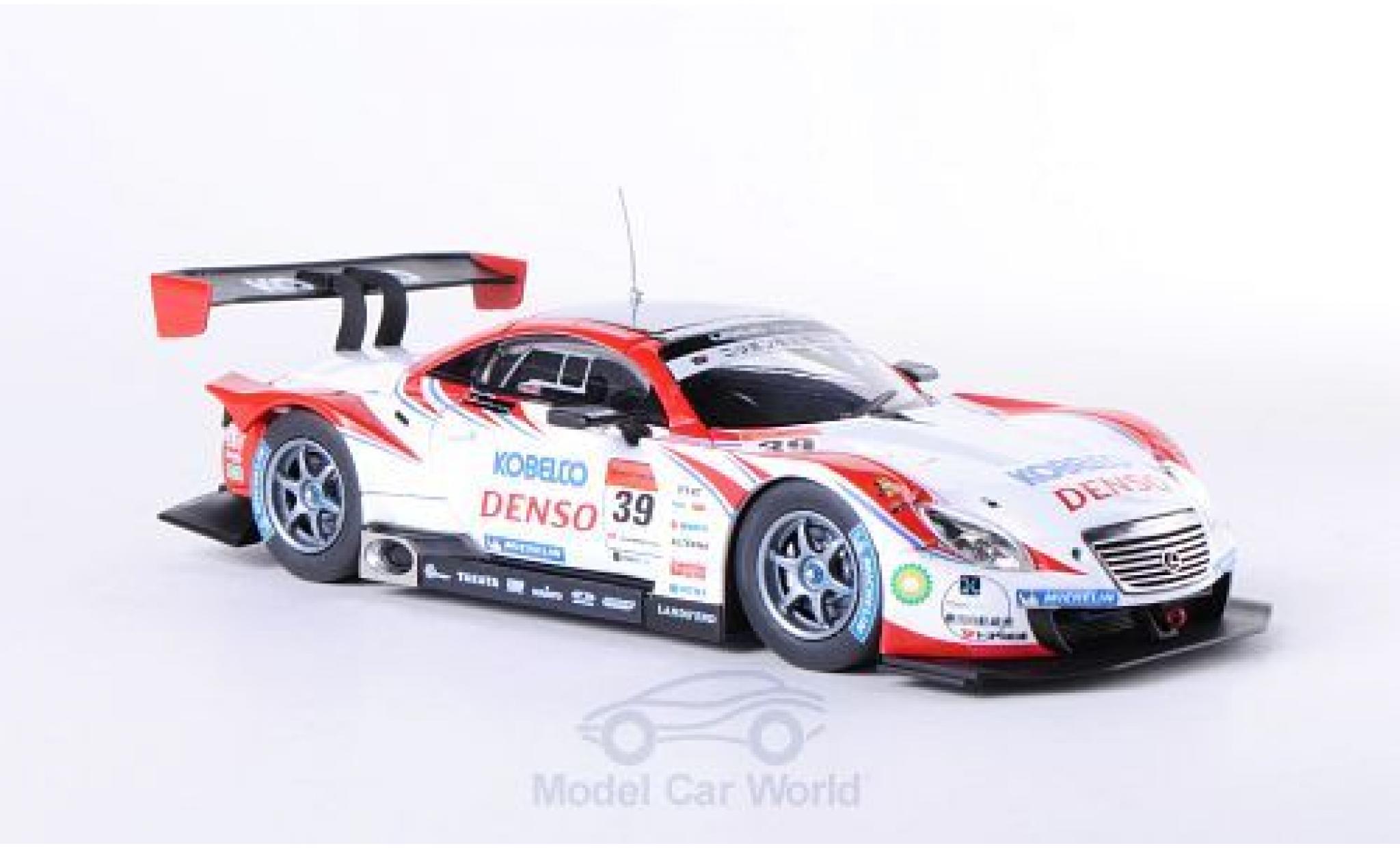 Lexus SC 430 1/43 Ebbro 430 No.39 Denso Kobelco Super GT 500 2012 J.Wakisaka/H.Ishiura modellino in miniatura