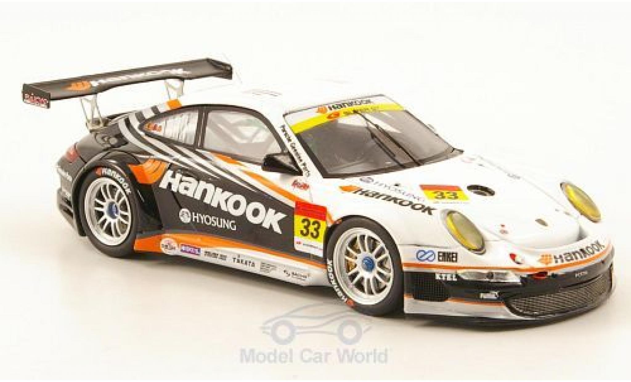 Porsche 997 GT3 1/43 Ebbro 911 () No.33 Hankook Super GT300 2010 M.Kinoshita/M.Kageyama/T.Fujii modellino in miniatura