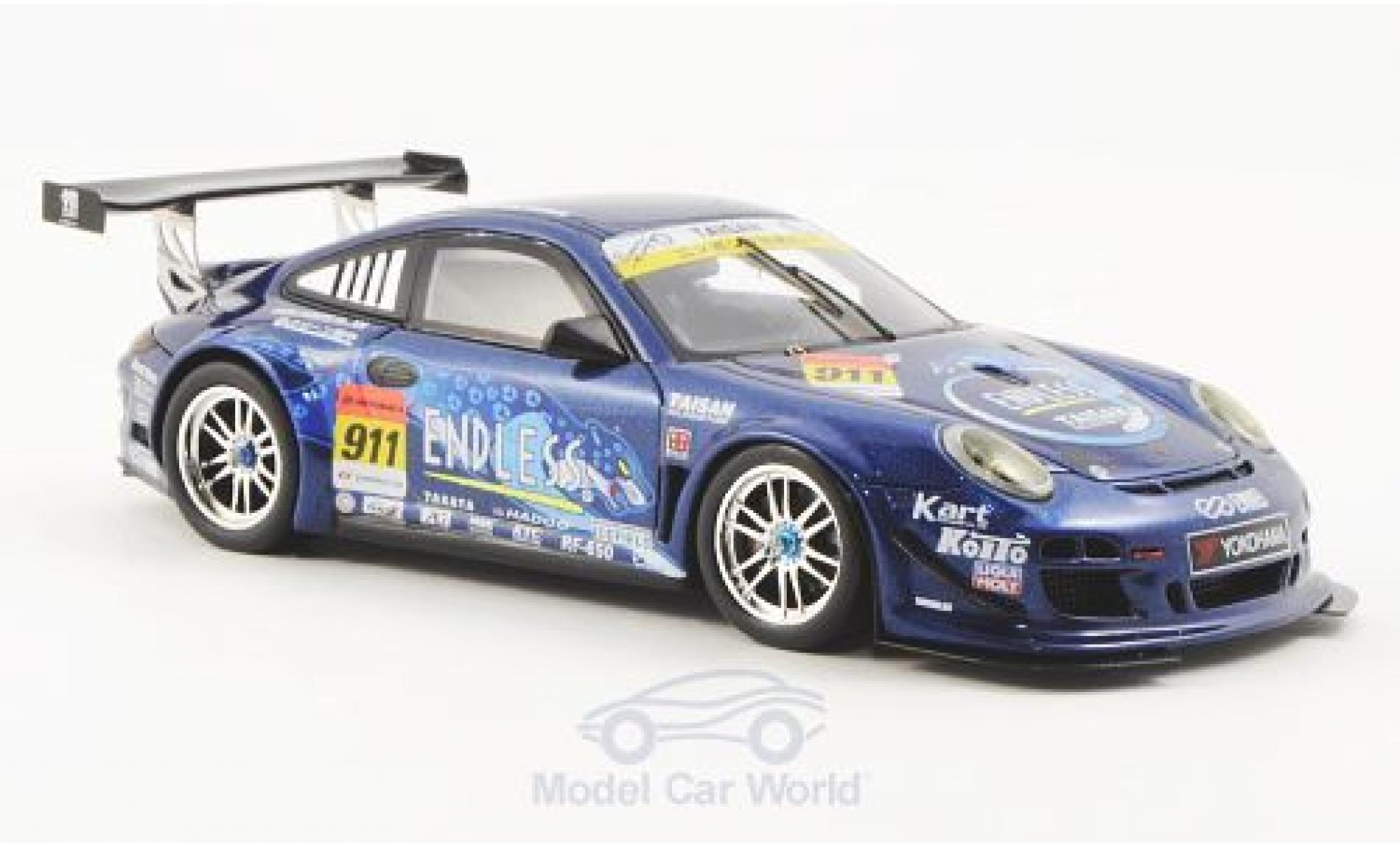 Porsche 991 SC 1/43 Ebbro 911 No.911 Endless Taisan Super GT 300 2012 L.Mineo/N.Yokomizo modellino in miniatura