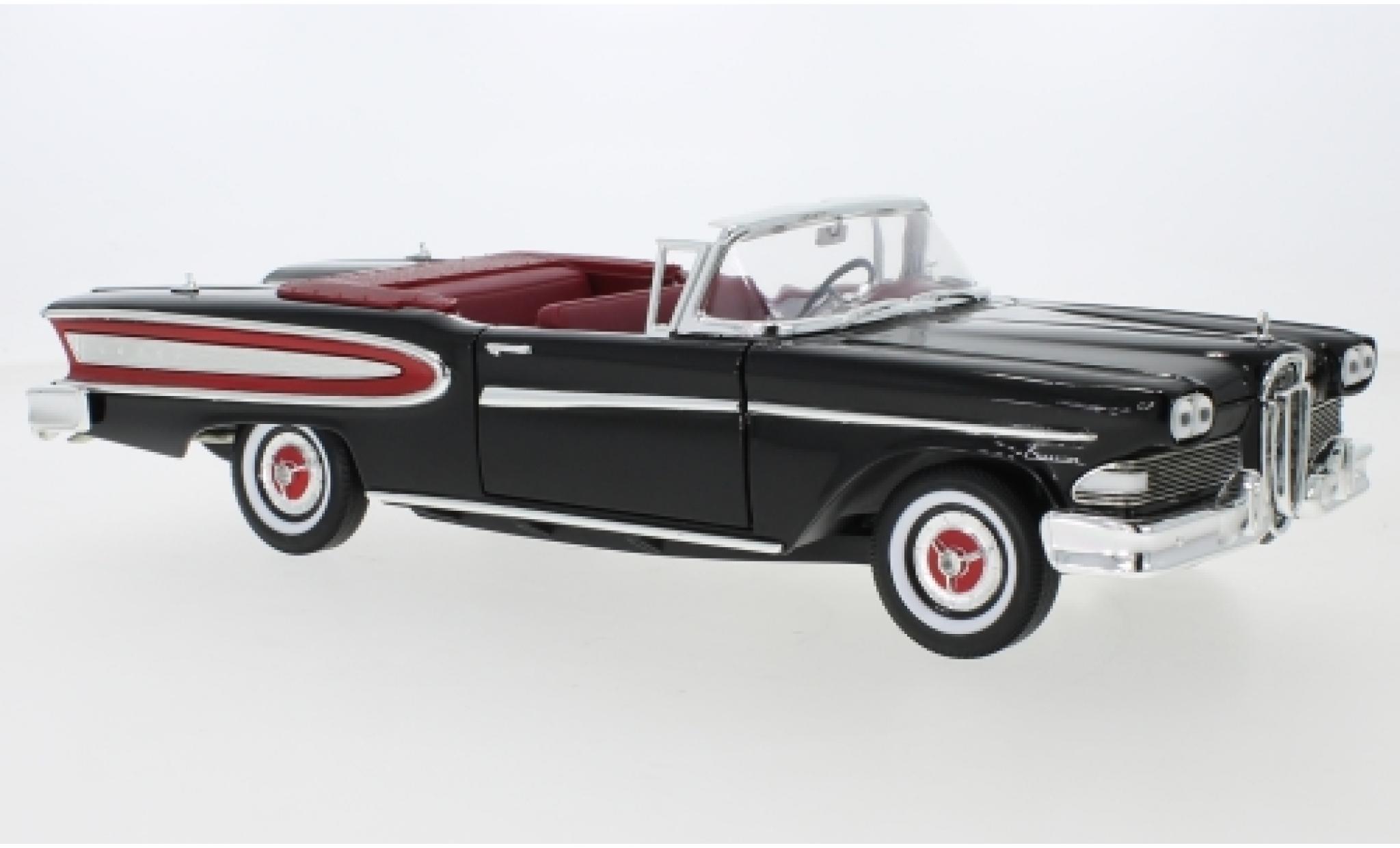 Edsel Citation 1/18 Lucky Die Cast Conve schwarz Lucky Die Cas 1:18 modellino in miniatura