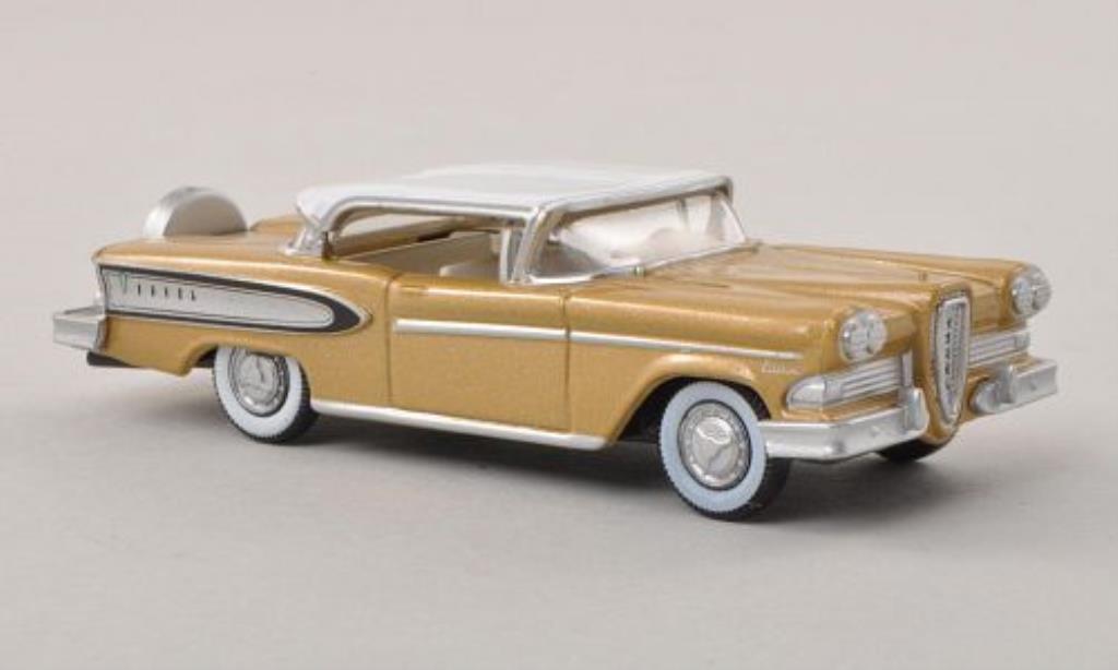 Edsel Citation 1/87 Oxford beige/bianco 1958 modellino in miniatura