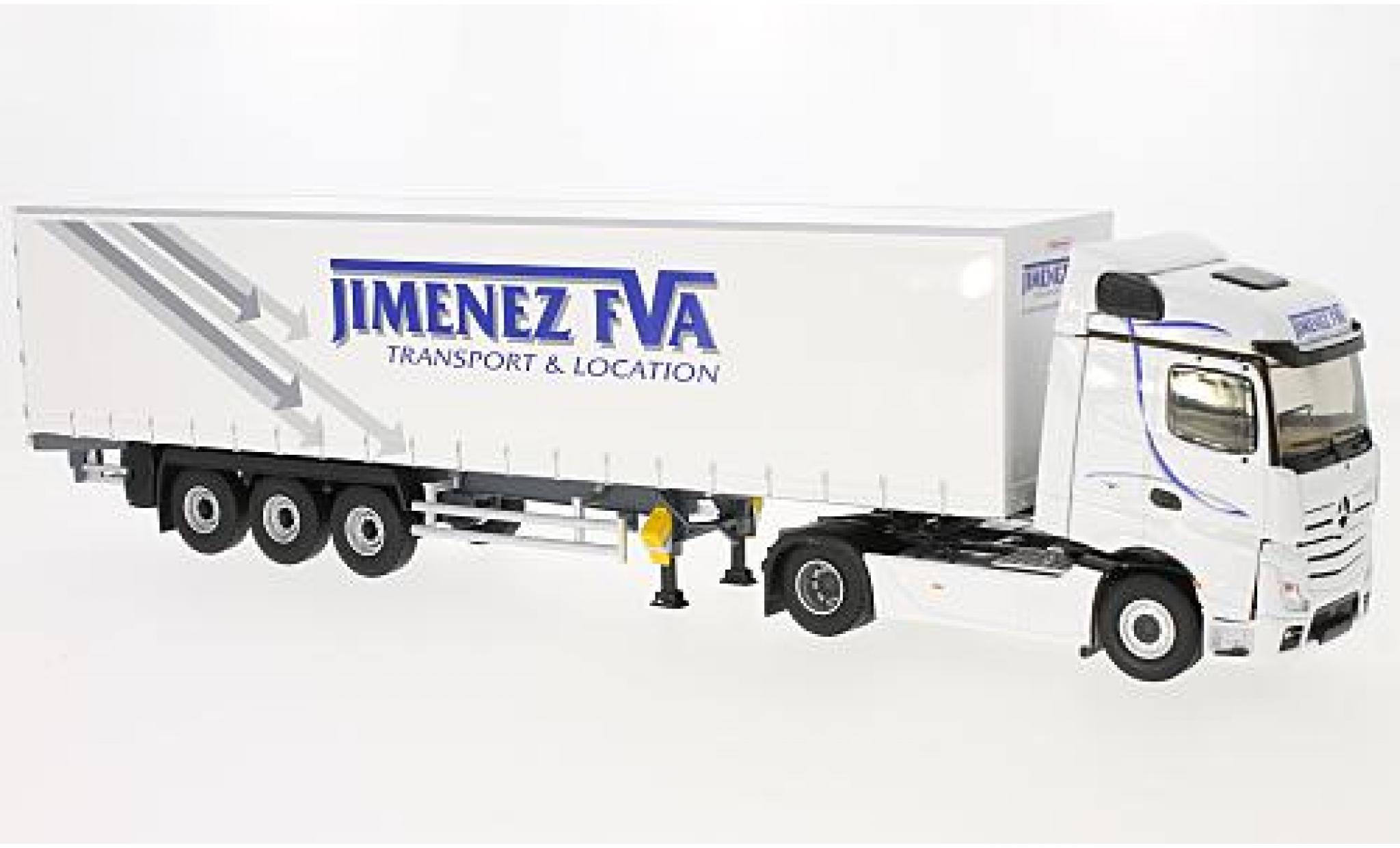 Mercedes Actros 1/43 Eligor 2 Tautliner Jimenez modellino in miniatura