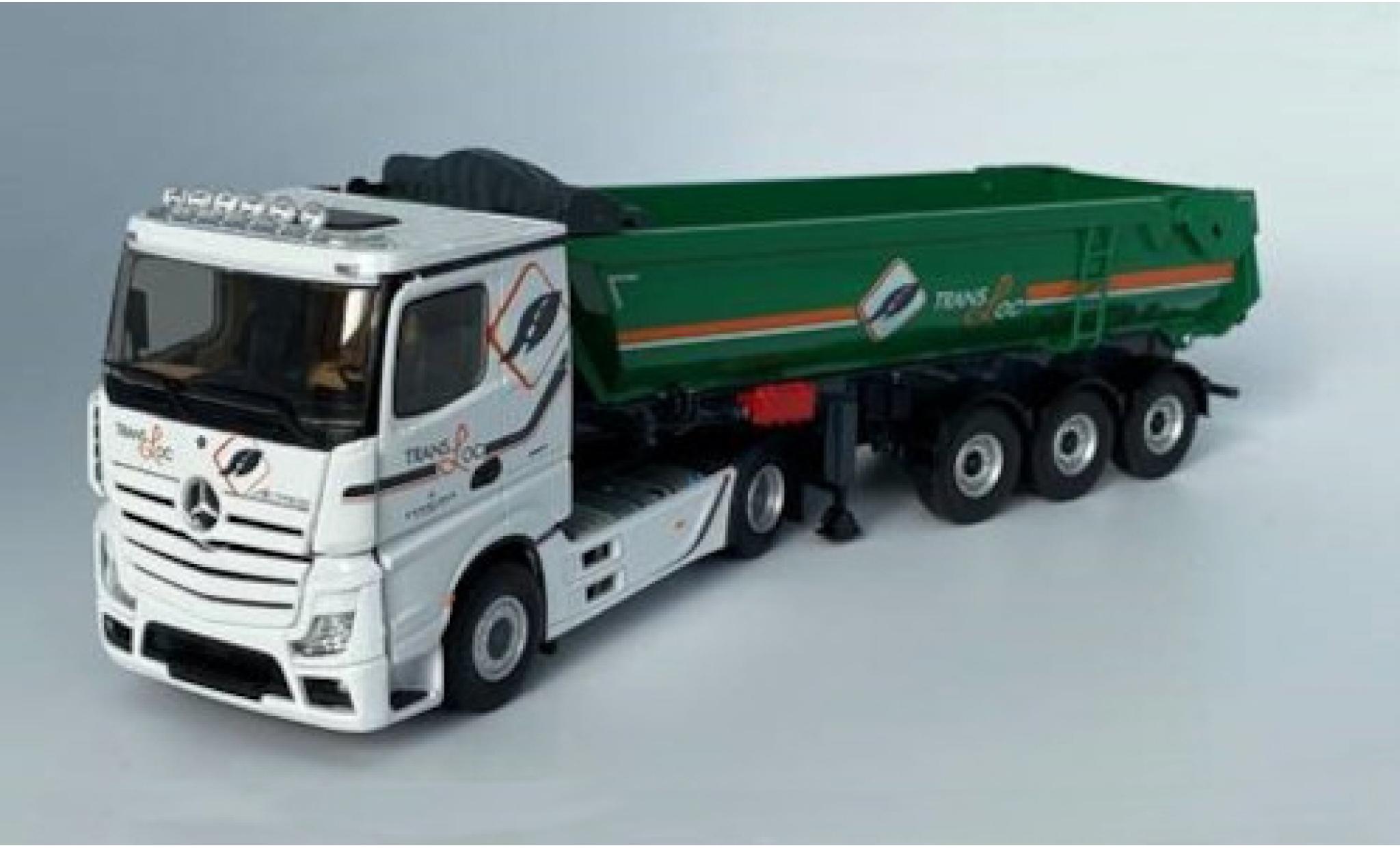 Mercedes Actros 1/43 Eligor 5 FD TransLoc Muldenkippersattelzug modellino in miniatura