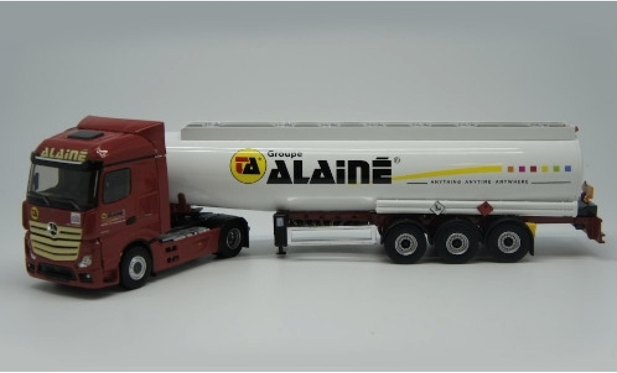 Mercedes Actros 1/43 Eligor 5 Groupe Alaine Tanksatelzug modellino in miniatura
