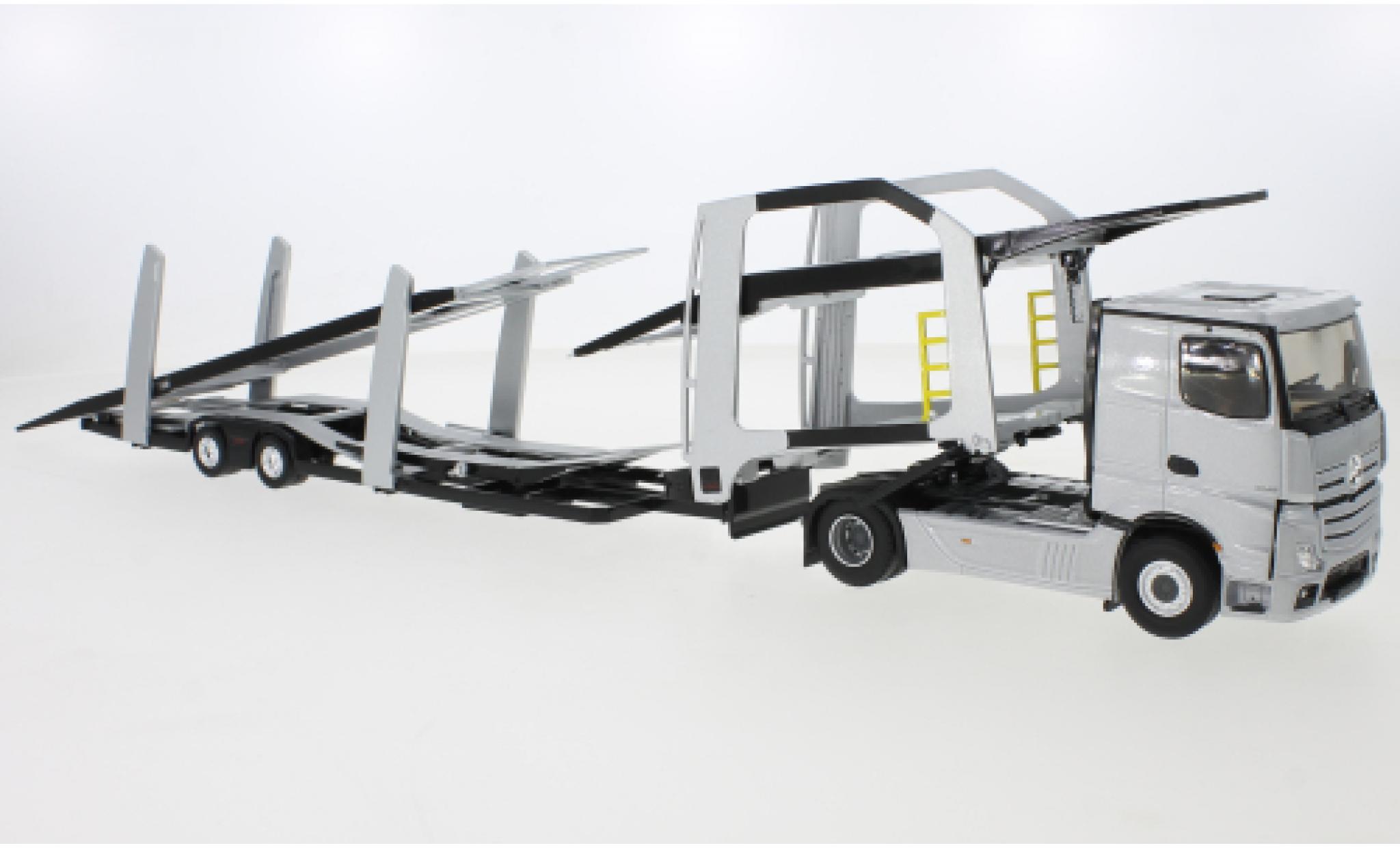 Mercedes Actros 1/43 Eligor 5 grigio 2020 Autotransporter modellino in miniatura