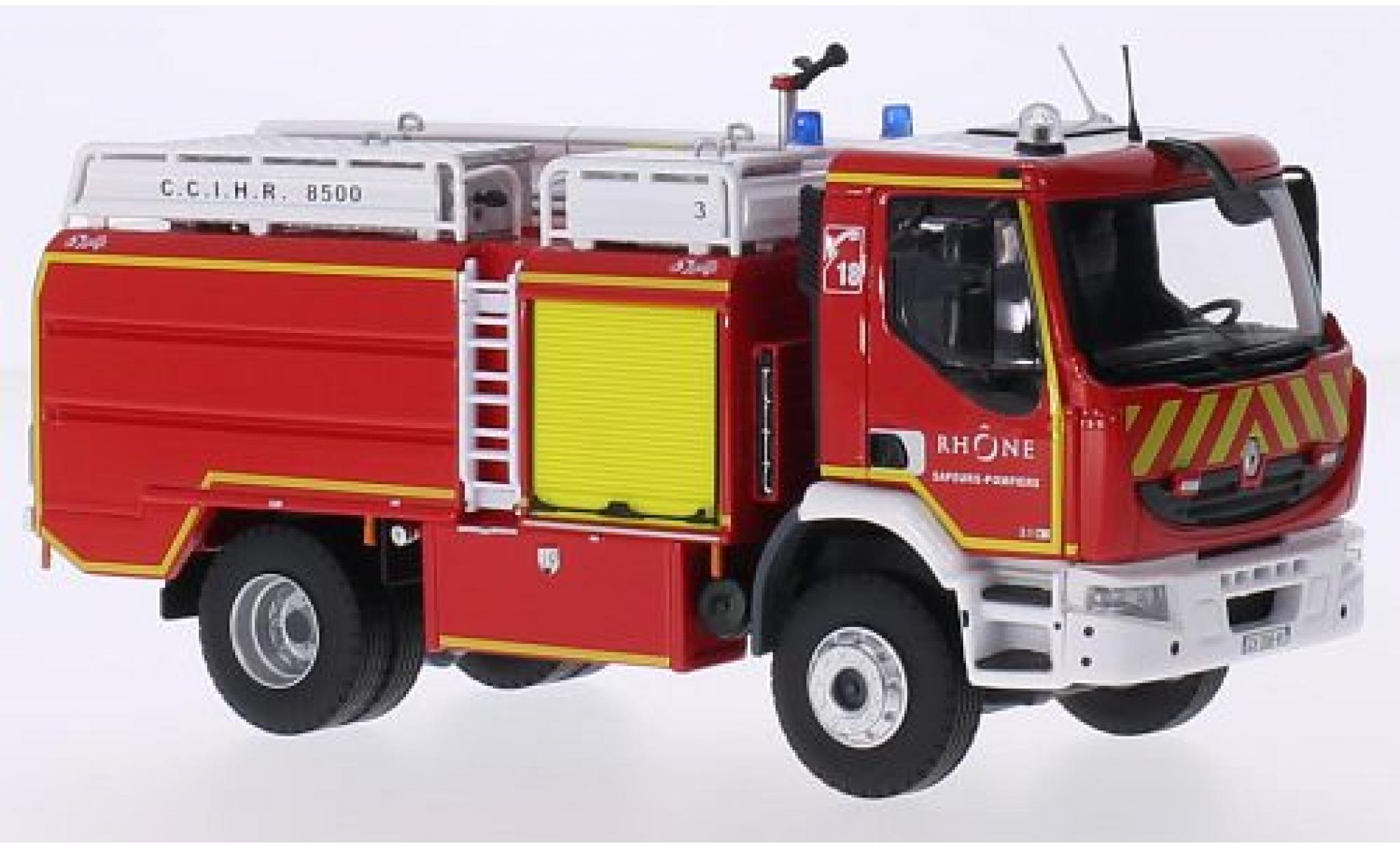 Renault Premium 1/43 Eligor Lander CCIHR 8500 Gallin pompiers (F) sans Vitrine modellino in miniatura