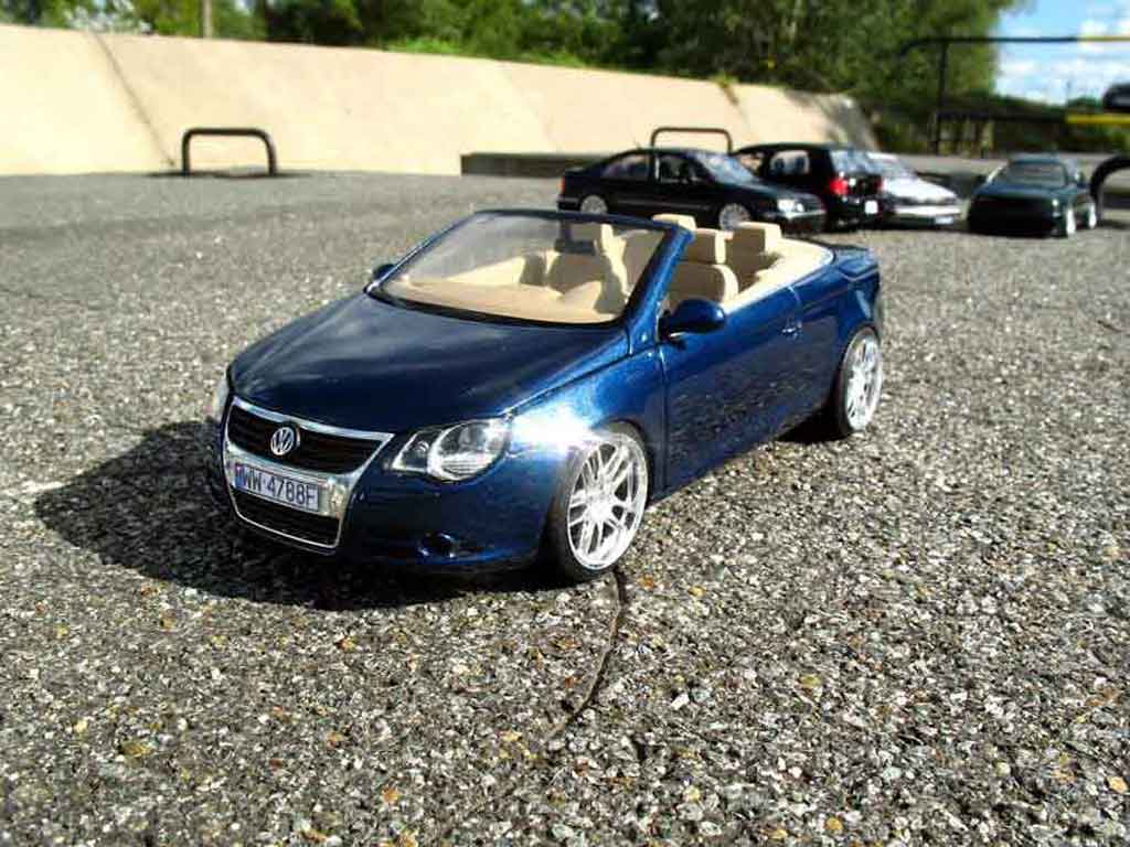 Volkswagen Eos 1/18 Norev tuning modellino in miniatura