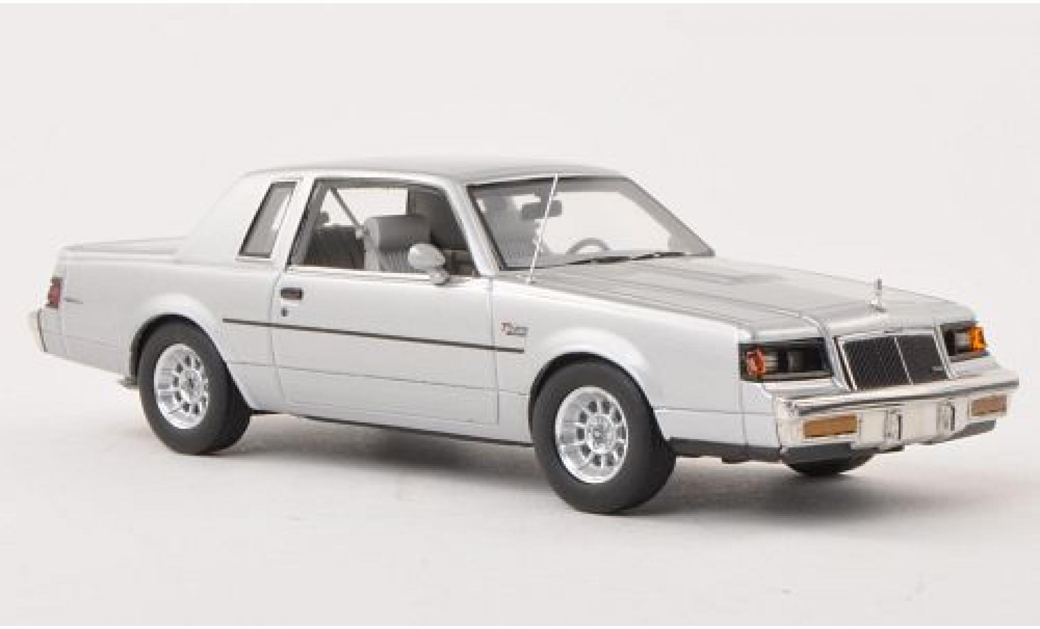 Buick Regal 1/43 Ertl T-Type grigio 1986 modellino in miniatura