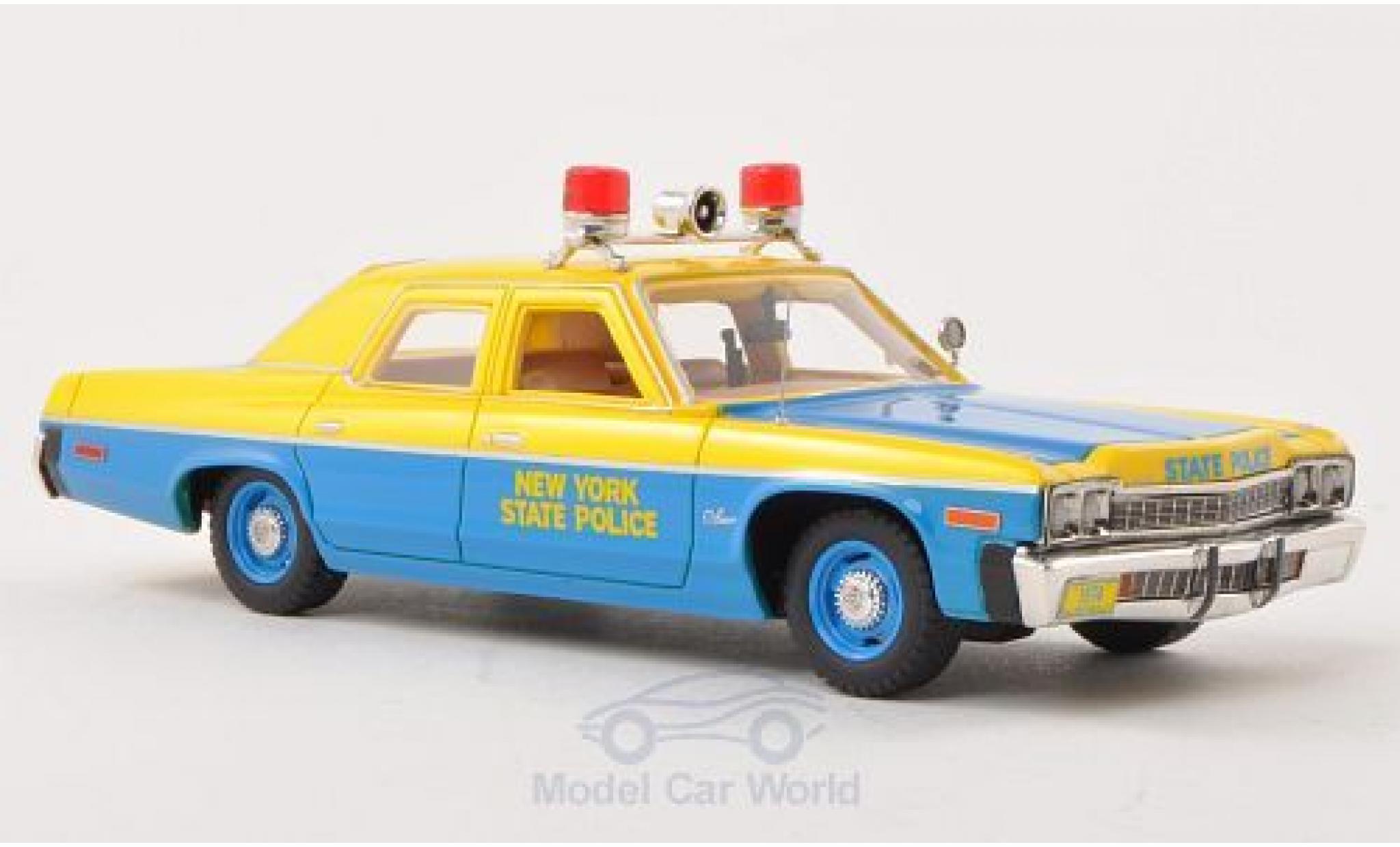 Dodge Monaco 1974 1/43 Ertl New York State Police 1974 modellino in miniatura