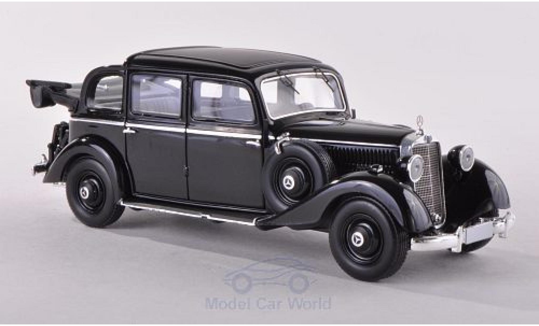 Mercedes 260 1/43 Esval Models D Pullmann Landaulet nero 1936 geöffnet modellino in miniatura