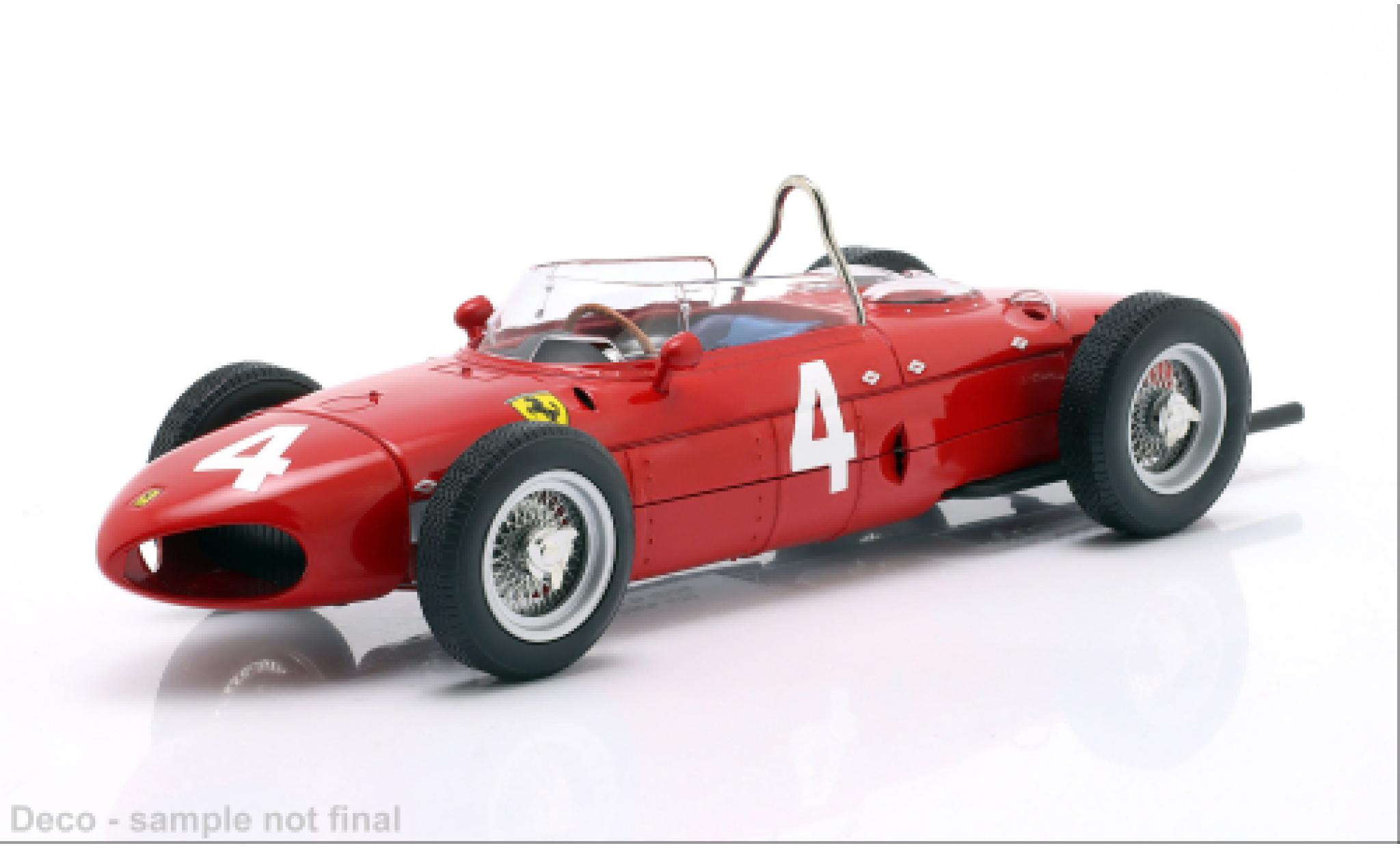 Ferrari 156 1/18 Werk83 Formel 1 GP Gro&Atilde;�britannien 1961 #4 G.Berger 1:18 modellini auto