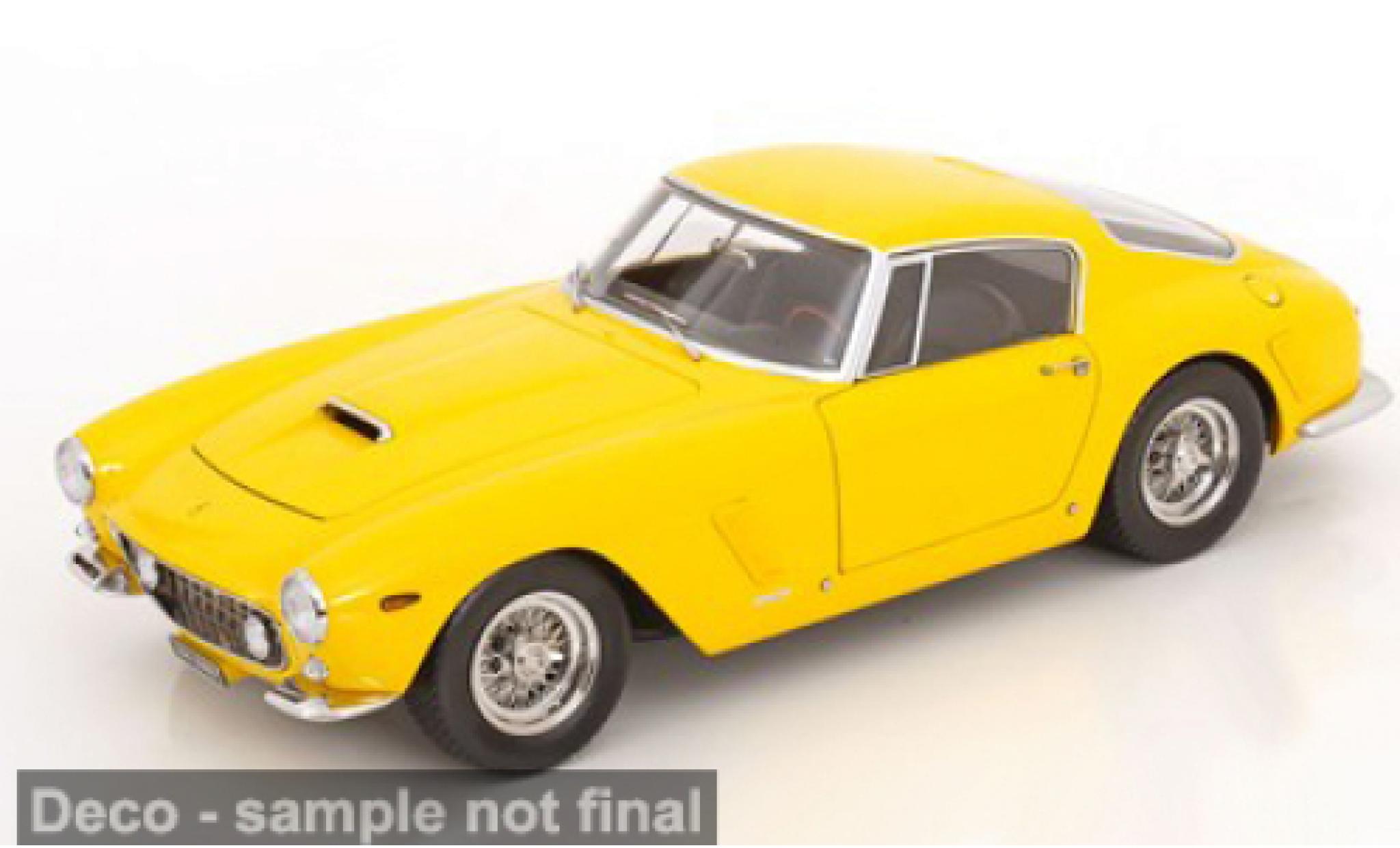 Ferrari 250 1/12 KK Scale GT SWB Passo Corto gelb 1961 1:12 modellino in miniatura