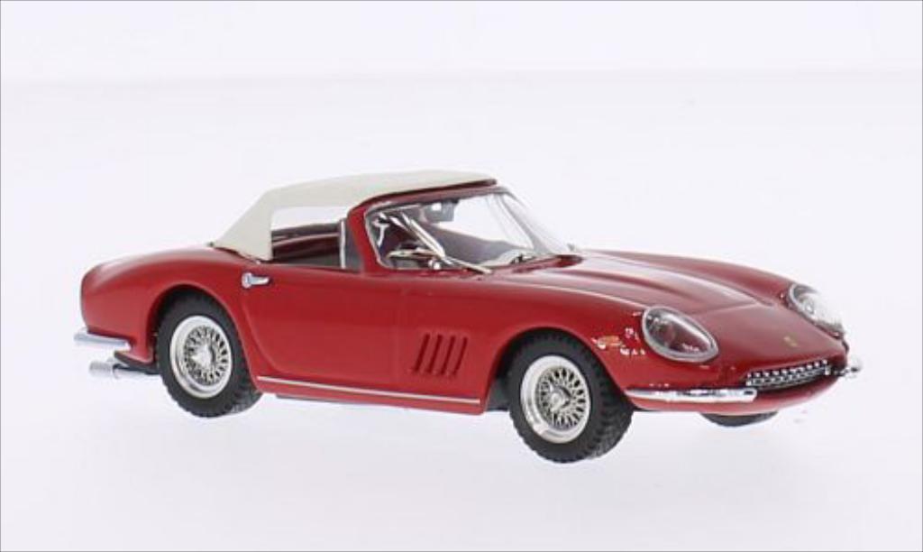 Ferrari 275 1/43 Best GTB Spyder N.A.R.T. rosso/beige 1967 modellino in miniatura