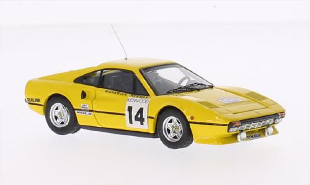 Ferrari 308 GTB 1/43 Best GTB No.14 Tour de France 1985 /S.Newman modellino in miniatura