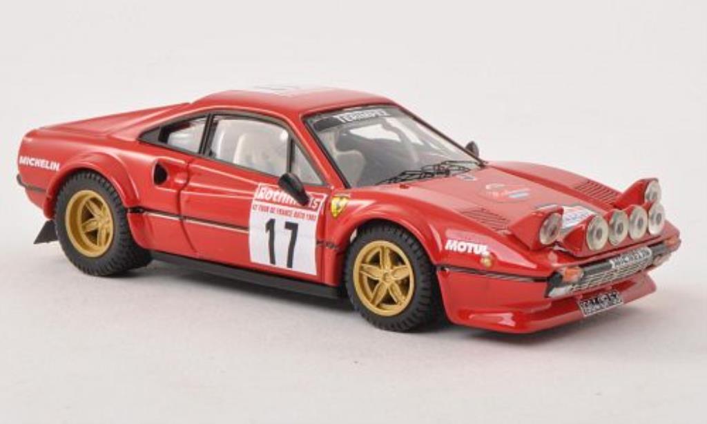 Ferrari 308 GTB 1/43 Best GTB No.17 Tour de France 1983 /Panic modellino in miniatura