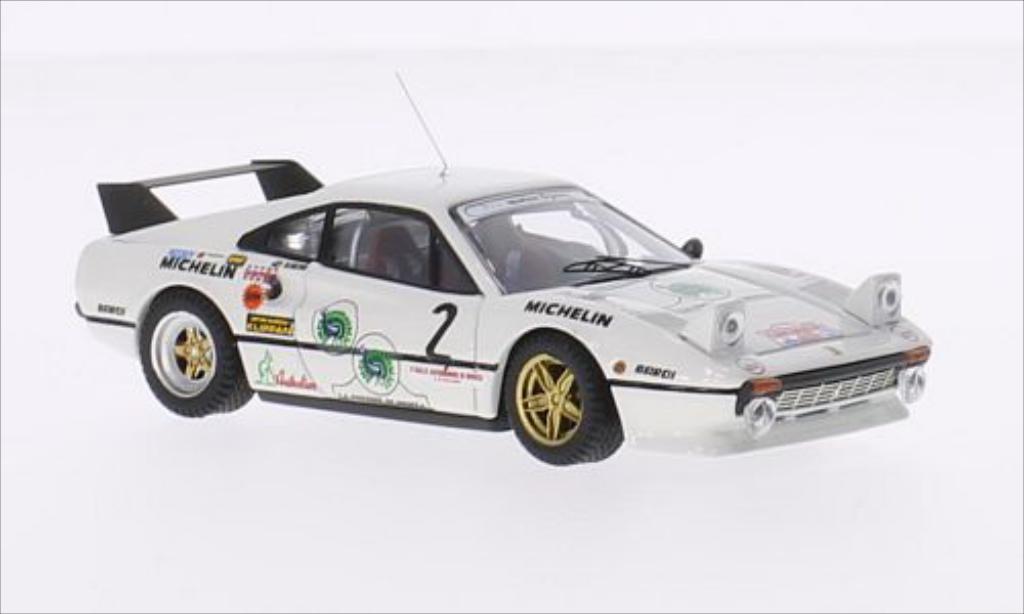Ferrari 308 GTB 1/43 Best GTB No.2 Team Michelotto Monza 1983 modellino in miniatura