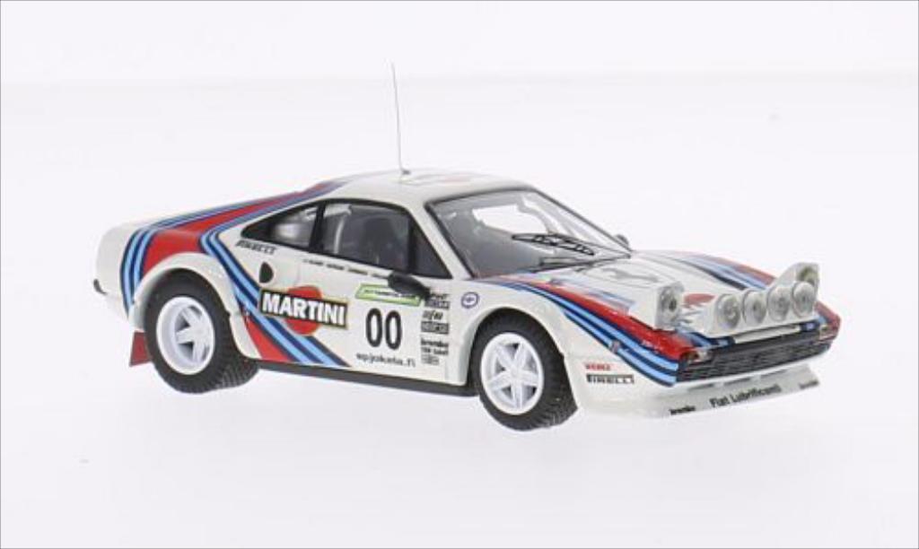 Ferrari 308 GTB 1/43 Best GTB Team G.Makela Martini Rallye Finnland 2009 /Oliver modellino in miniatura
