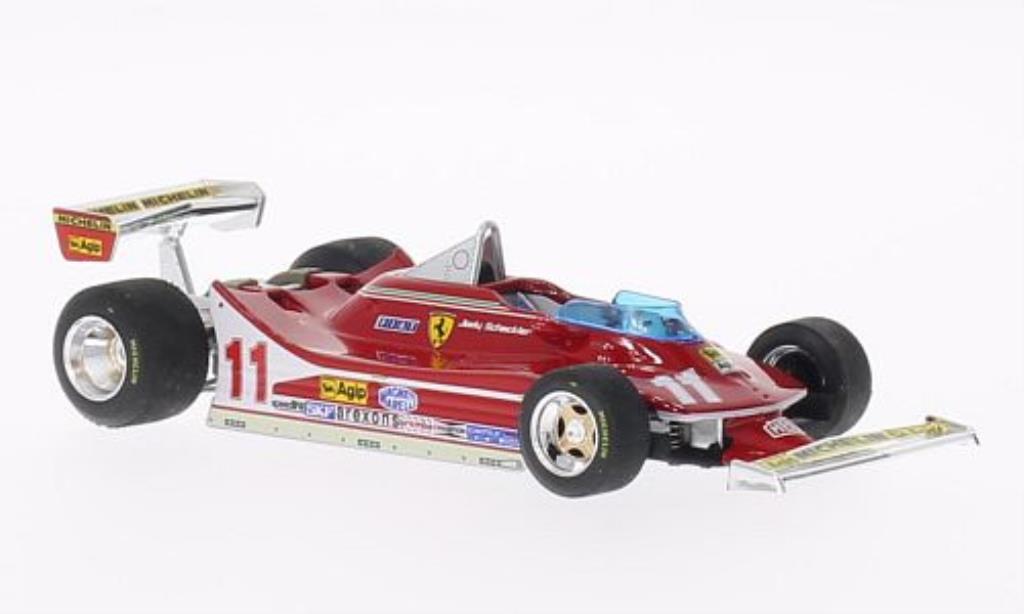 Ferrari 312 T4 1/43 Brumm T4 No.11 GP Italien 1979 modellino in miniatura