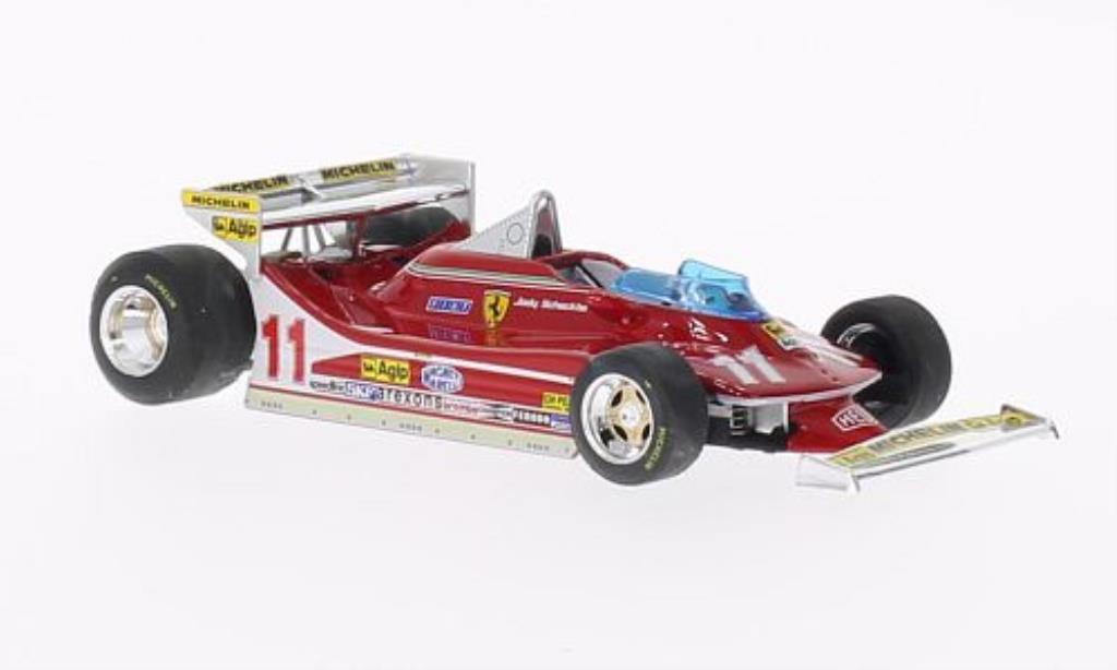 Ferrari 312 T4 1/43 Brumm T4 No.11 GP Monaco 1979 modellino in miniatura