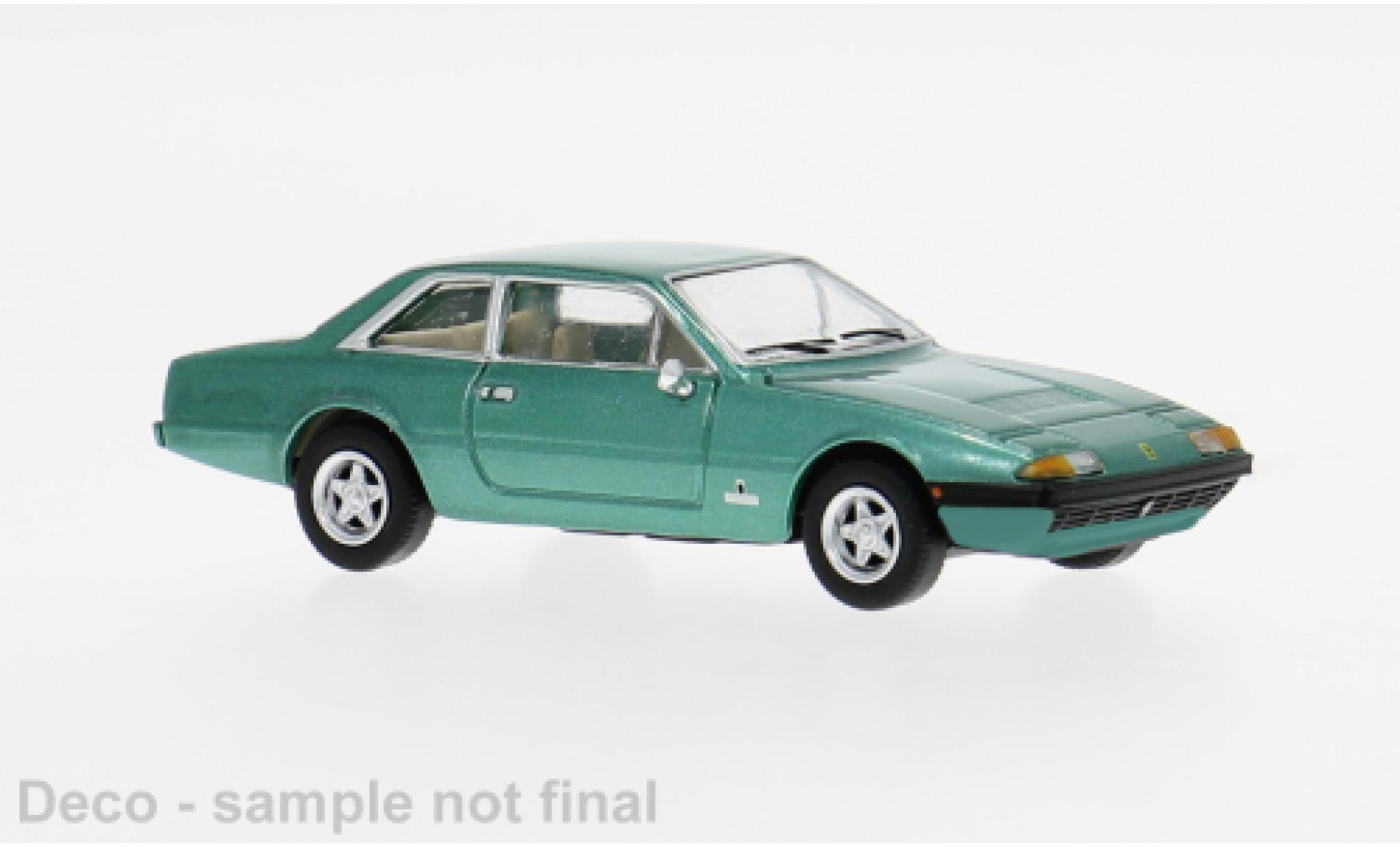 Ferrari 365 1/87 PCX87 GT4 2+2 gr&uuml;n 1972 1:87 modellino in miniatura