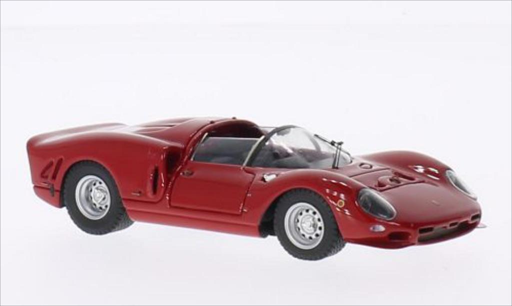 Ferrari 365 P2 1/43 Tecnomodel P2 rosso RHD 24h Le Mans 1966 modellino in miniatura