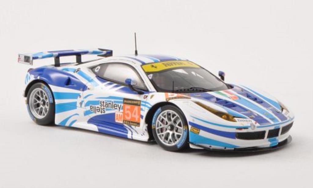 Ferrari 458 Italia 1/43 Fujimi Italia GT2 No.54 AF Corse 24h Le Mans 2013 modellino in miniatura