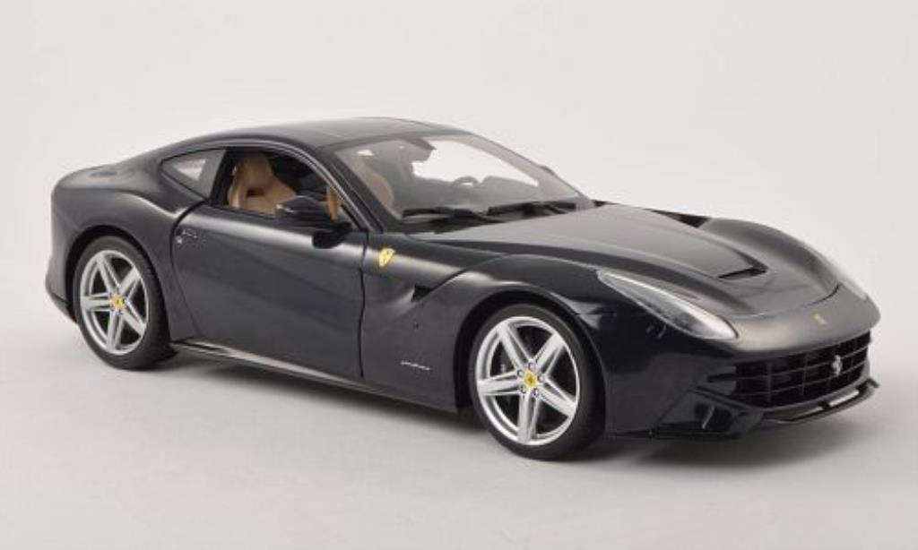 Ferrari F1 1/18 Hot Wheels 2 Berlinetta blu modellino in miniatura