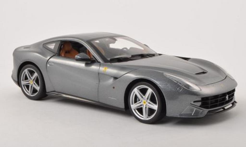 Ferrari F1 1/18 Hot Wheels 2 Berlinetta grigio modellino in miniatura