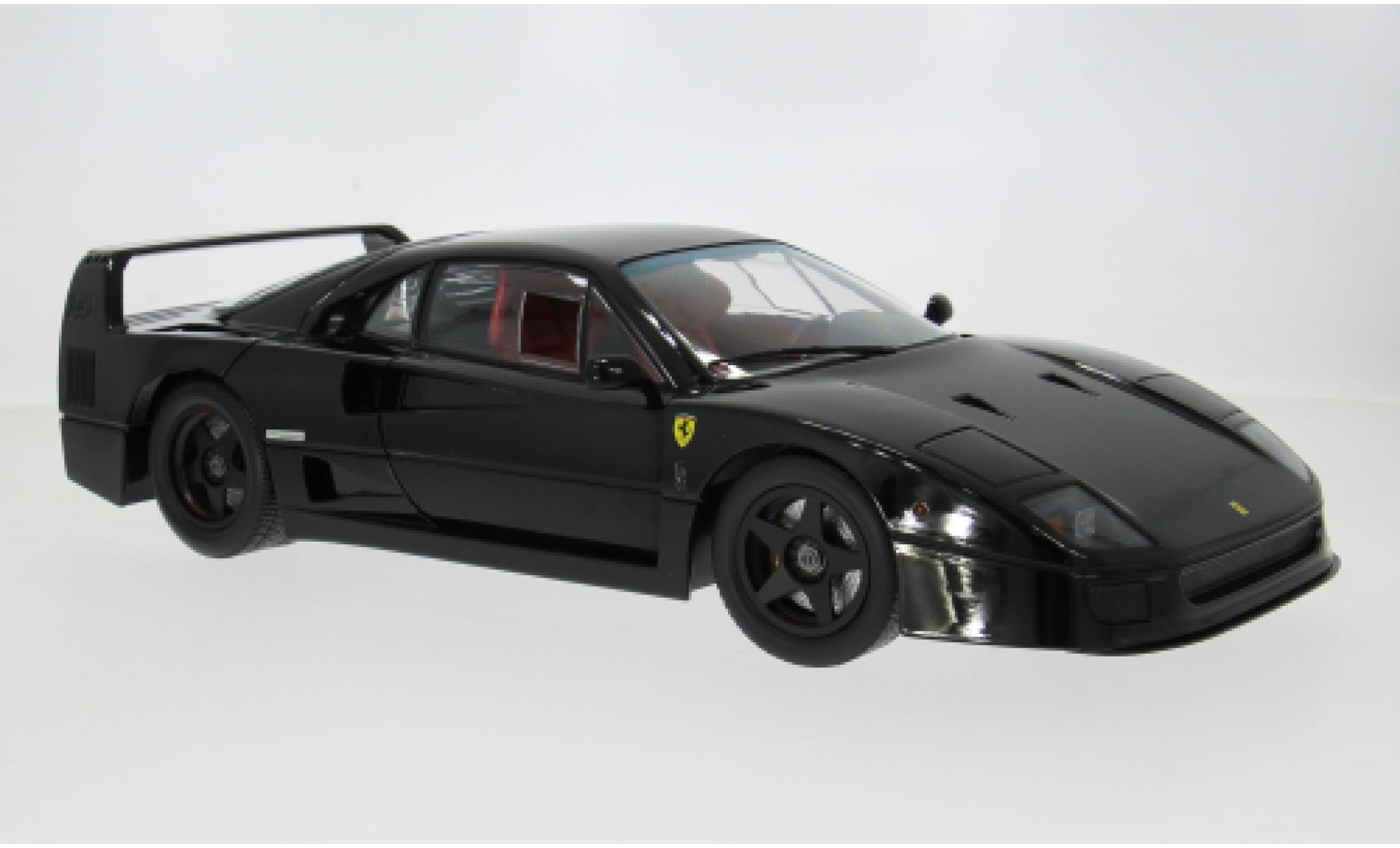 Ferrari F40 1/12 KK Scale Lightweight schwarz 1990 1:12 modellini auto