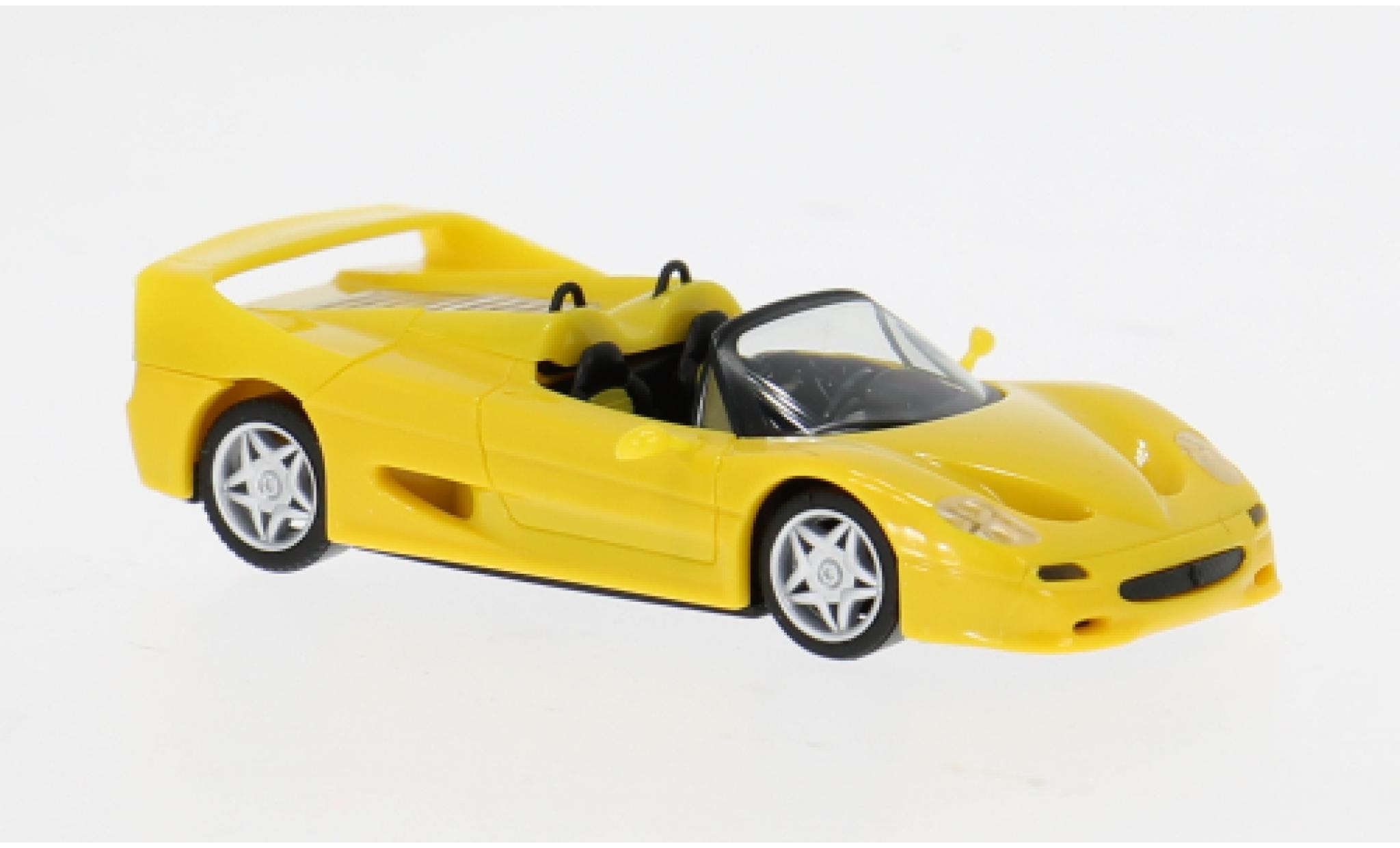 Ferrari F50 1/87 Herpa Spider gelb 1:87 modellino in miniatura
