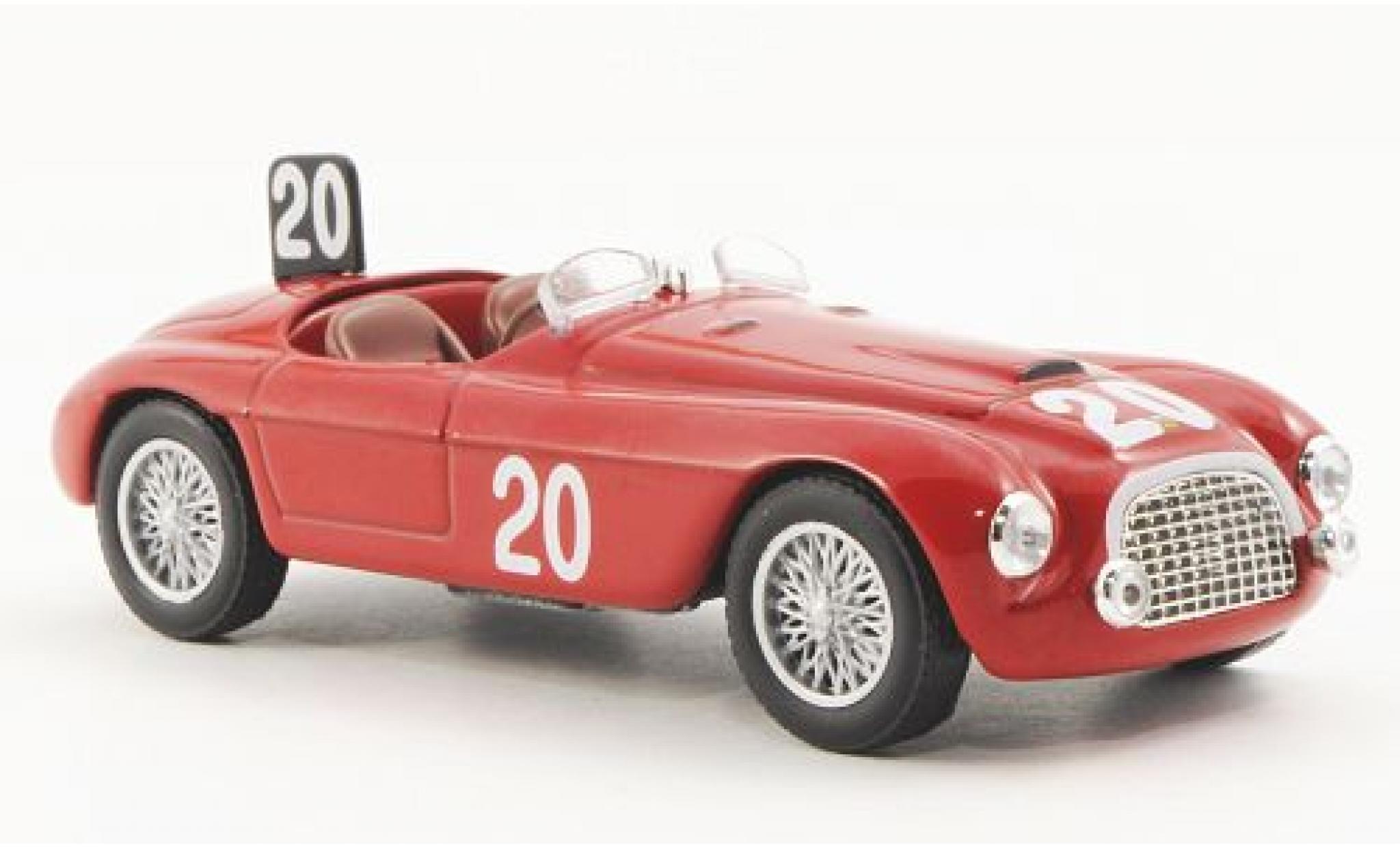 Ferrari 166 1/43 Ferrari Racing Collection MM No.20 24h Spa 1949 y compris les magazine in Italien Sprache / Ohne Vitrine L.Chinetti/J.Lucas sans Vitrine modellino in miniatura