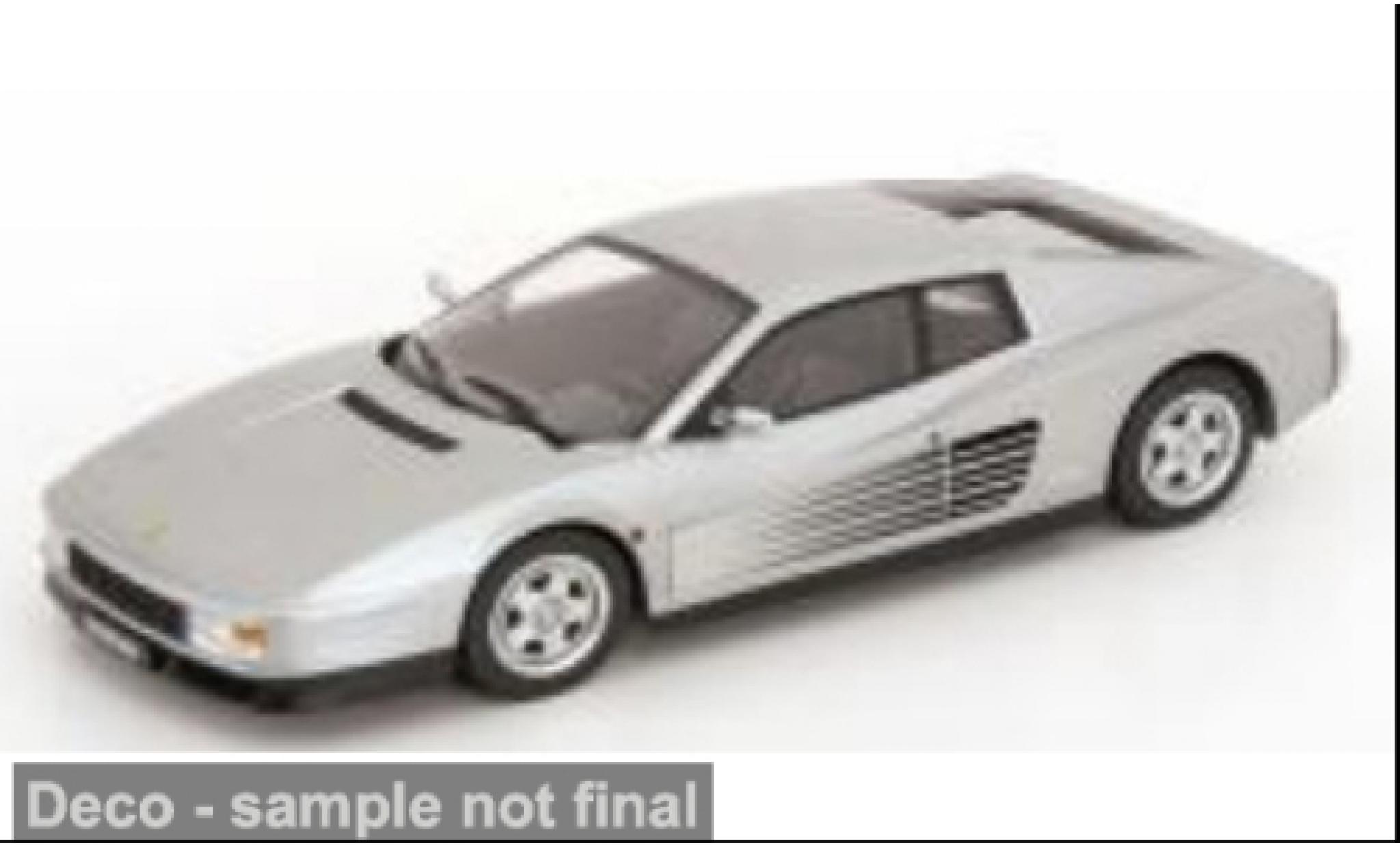 Ferrari Testarossa 1/18 KK Scale grau 1986 1:18 modellino in miniatura