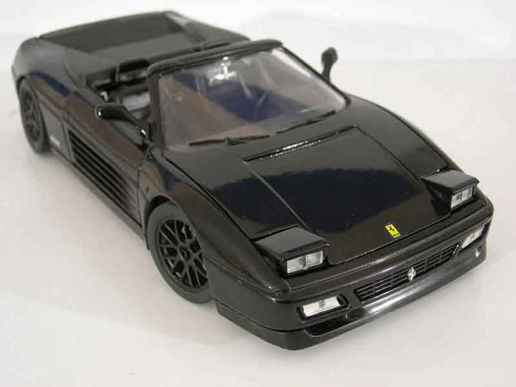 Ferrari 348 Spider 1/18 Mira Spider tuning noir tuning modellino in miniatura