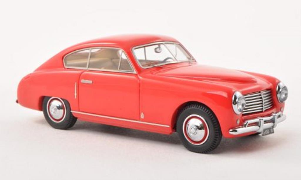 Fiat 1100 1/43 Neo ES Pininfarina rosso 1950 modellino in miniatura