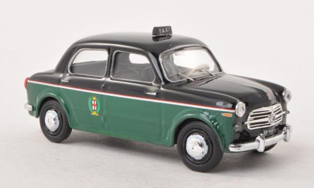 Fiat 1100 1/43 Rio Taxi Mailand mit Fahrerfigur 1956 modellino in miniatura