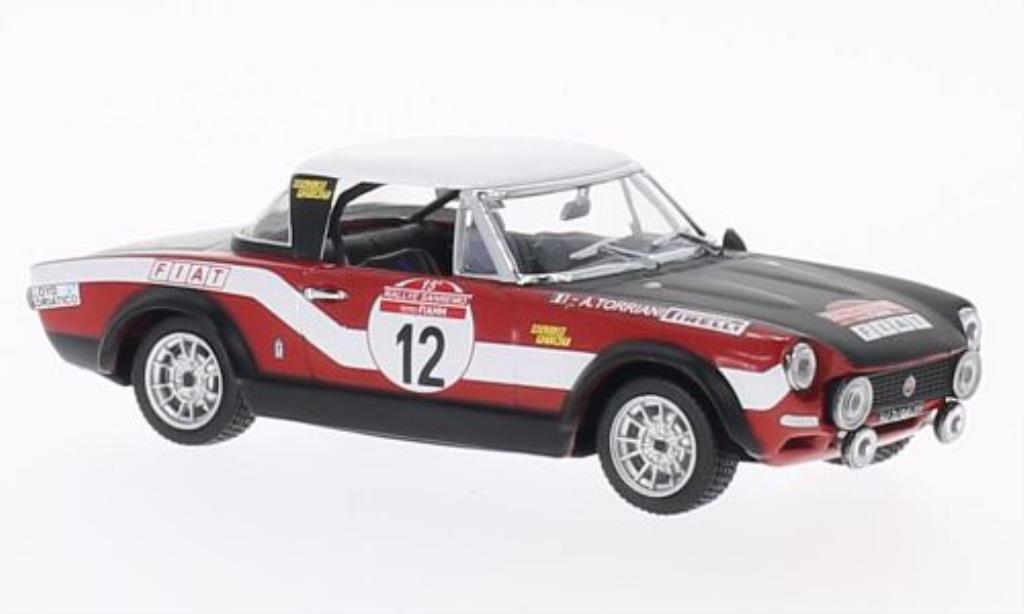 Fiat 124 Abarth 1/43 Vitesse Abarth No.12 Rally Sanremo 1973 /A.Toriani modellino in miniatura