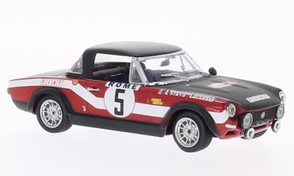 Fiat 124 Abarth 1/43 Vitesse Abarth No.5 Rally Monte-Carlo 1973 /A.Bernacchini modellino in miniatura