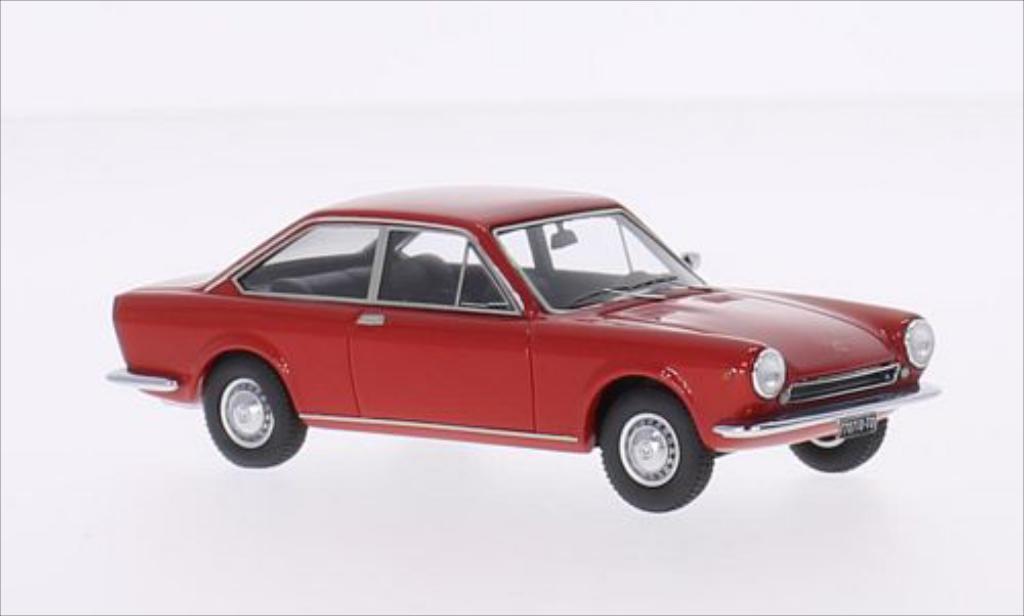 Fiat 124 1/43 Kess Sport Coupe 1S rosso 1967 modellino in miniatura