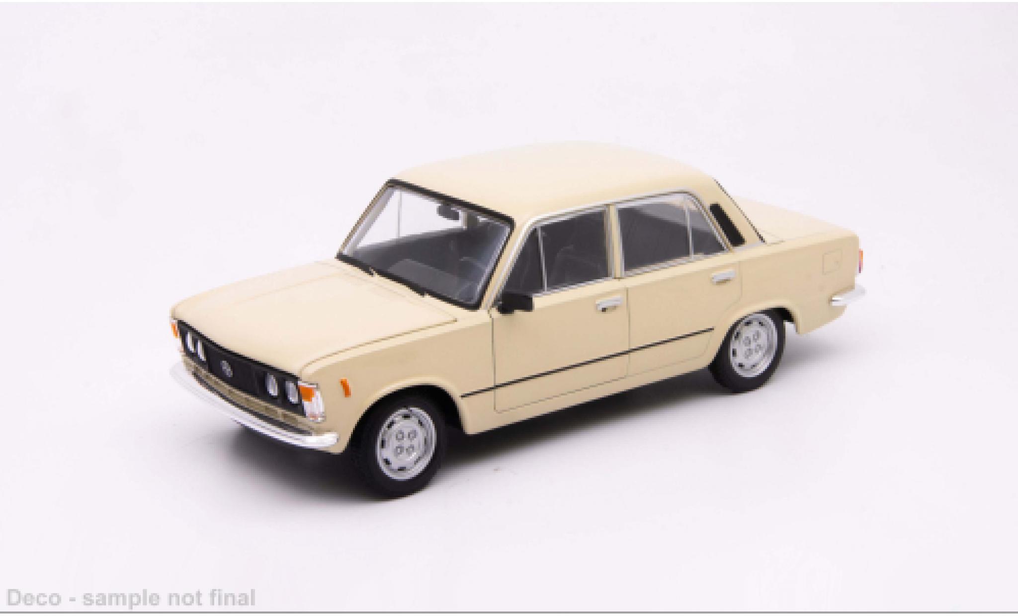 Fiat 125 1/24 Welly P beige 1:24 modellini auto