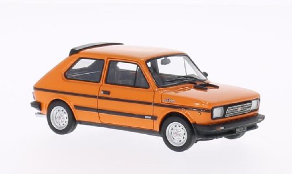 Fiat 127 Sport 1/43 Neo Sport 70 HP orange 1980 modellino in miniatura