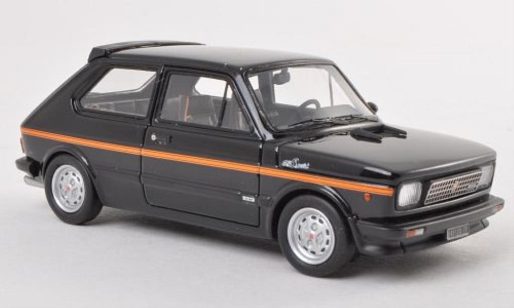 Fiat 127 Sport 1/43 Neo Sport nero/orange 1979 modellino in miniatura