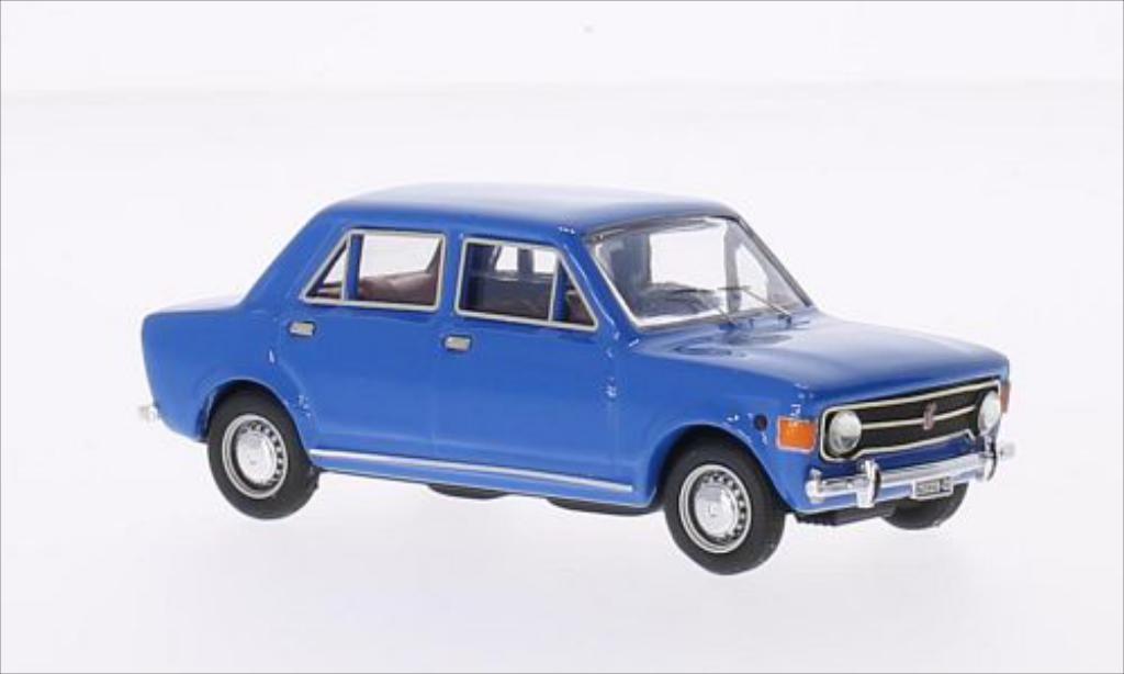 Fiat 128 1/43 Rio blu 1969 modellino in miniatura
