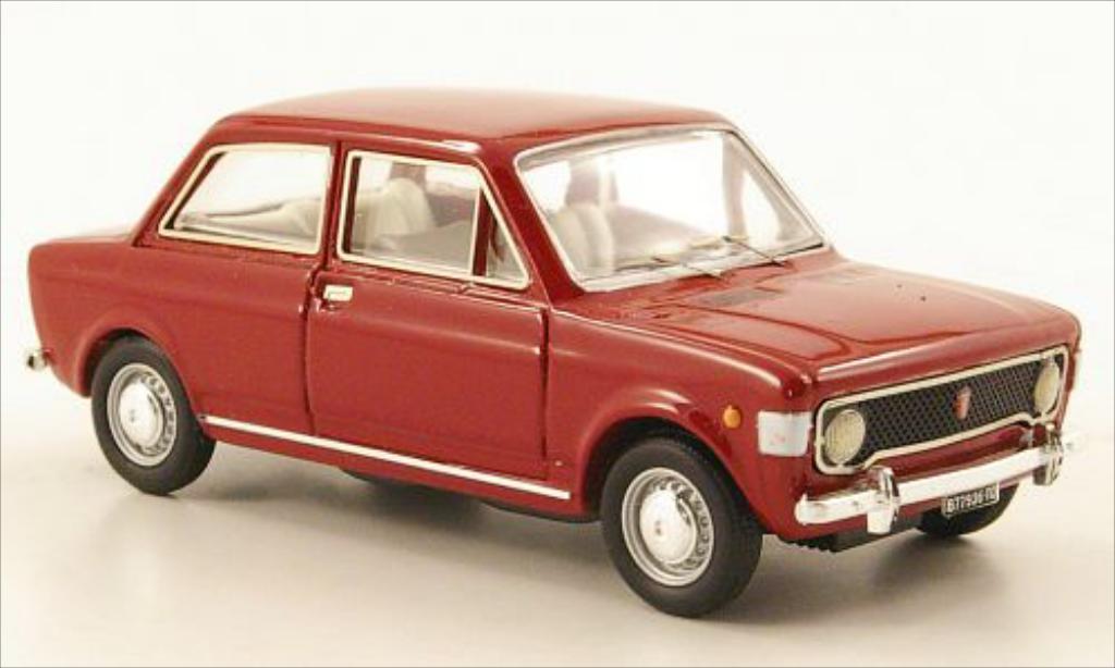 Fiat 128 1/43 Rio rosso 1969 modellino in miniatura
